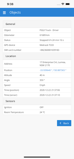 EnsueTRAK Screen 2
