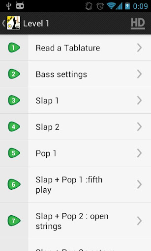 SLAP Bass Lessons VIDEOS LITE Screen 3