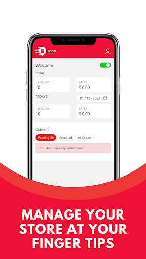 Android application Tach 21 Vendor screenshort