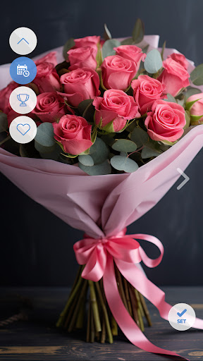 Android application Valentine's day wallpapers screenshort
