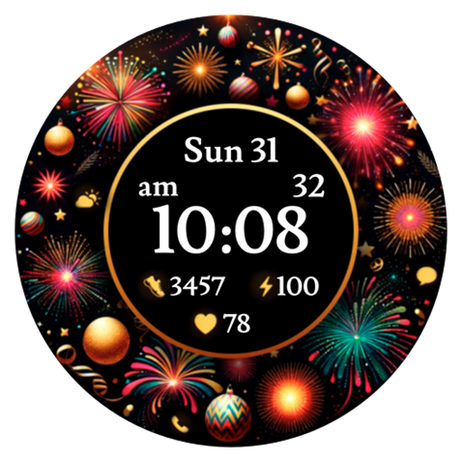 AZ281 Happy NewYear Watch logo