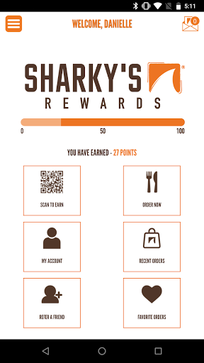 Sharkys Rewards Screen 2