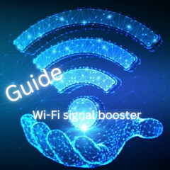 Wi-Fi signal booster guide icon