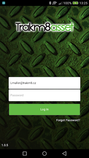 Android application Trakm8 Asset screenshort