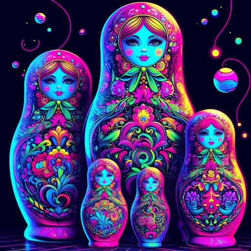 Matryoshka Tic Tac Toe logo