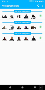 AvengersStickers para Whatsapp 1.1 APK + Mod (Unlimited money) إلى عن على ذكري المظهر