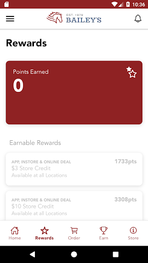 Baileys Superstore Rewards