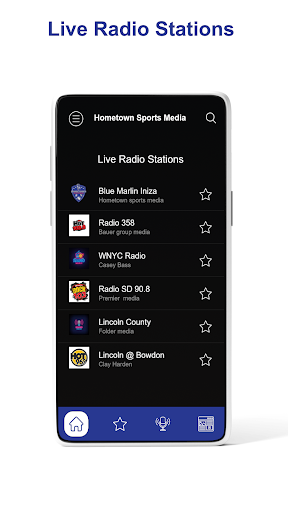Android application Hometown Sports Media screenshort