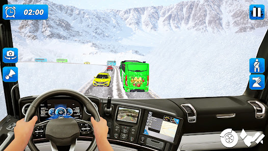 Immagine 11 Snow Bus Simulator Games android