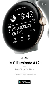 MIMIX illuminate A12 Watchface