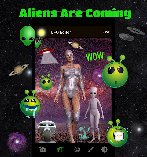 Alien UFO Photo Editor Screen 2