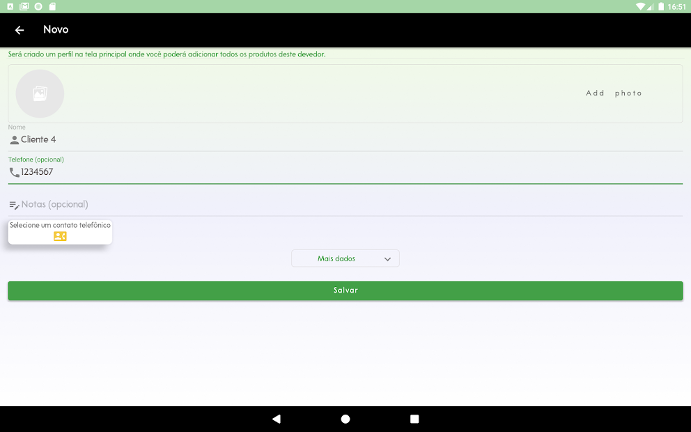 Captura 14 Deudores control -  clientes android