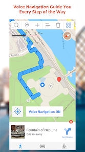 Captura de Pantalla 4 Santorini Map and Walks android