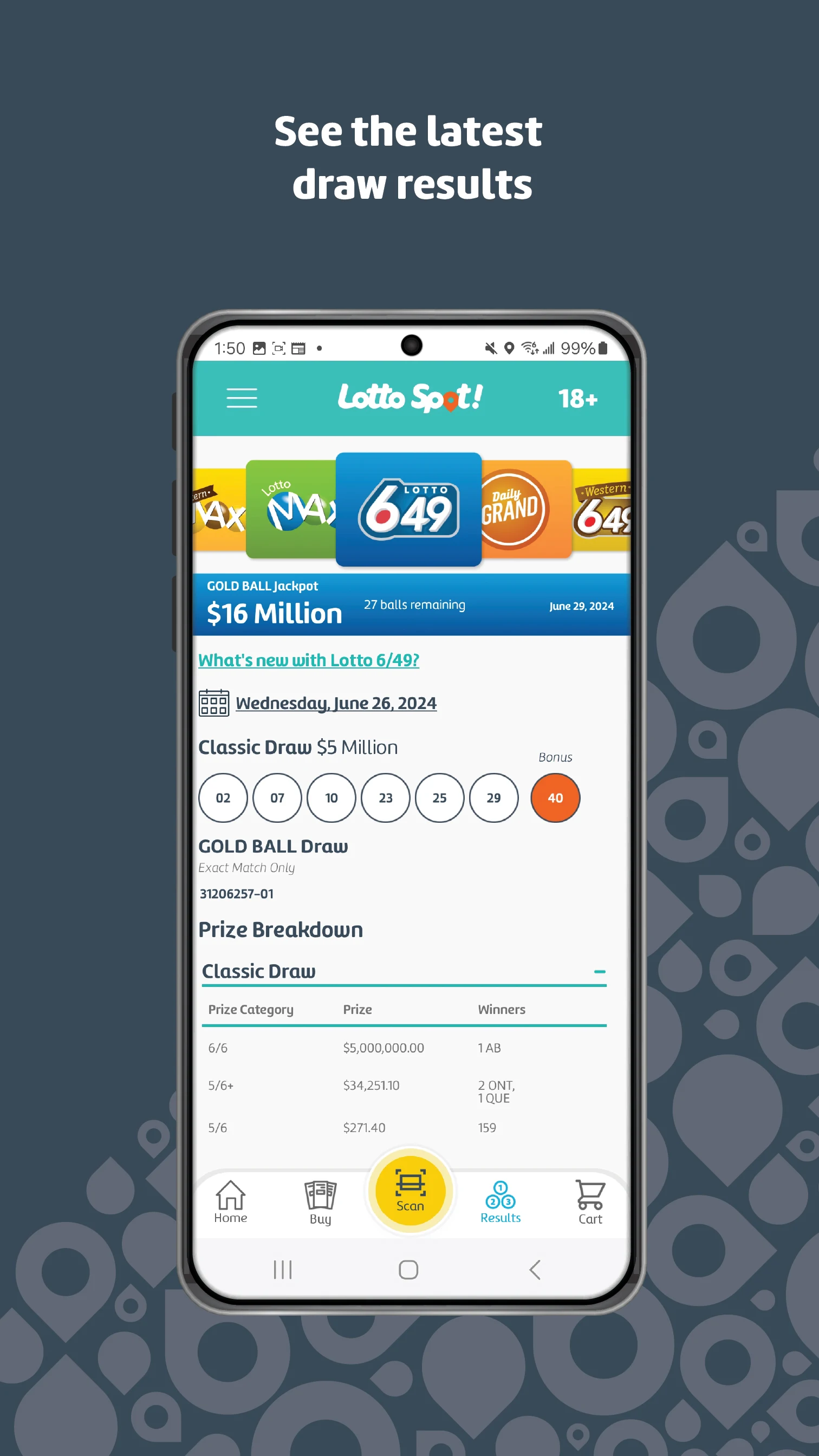 Lotto Spot APK