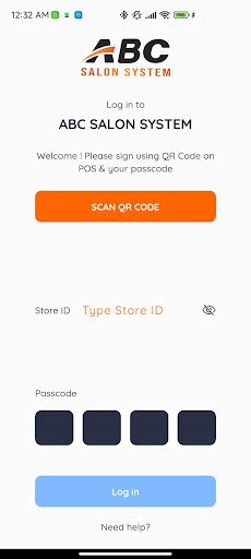 Android application ABC Salon System Go screenshort