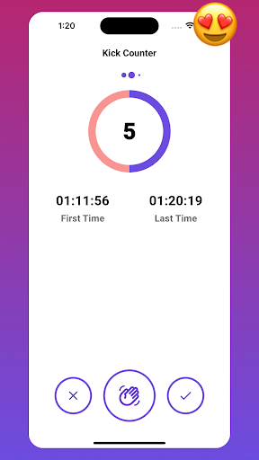 Babys Movements Tracker Screen 2