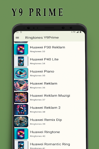 Android application Y9 Prime Ringtones screenshort