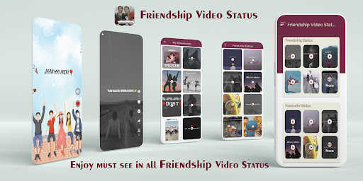 Android application Friendship Video Status screenshort