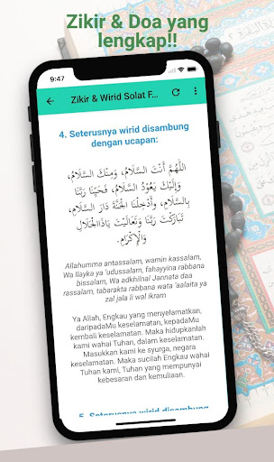 Zikir  Doa Selepas Solat