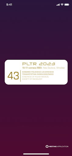 Android application 43 Kongres PLTR screenshort
