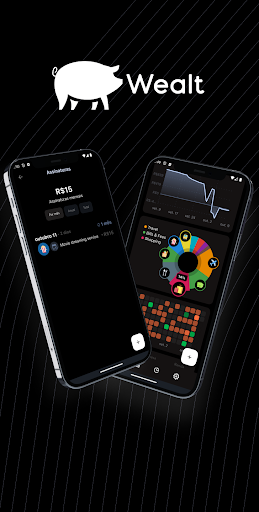 Android application Wealt: Finanças Pessoais screenshort