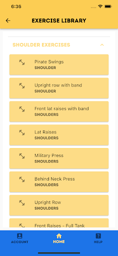 Android application Aqualift screenshort