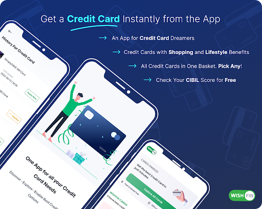Android application Wishfin Credit Card screenshort