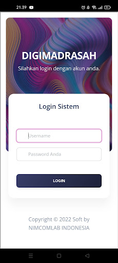 Android application Digimadrasah screenshort
