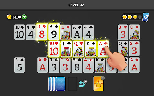 Solitaire 3D - Tripeaks Puzzle