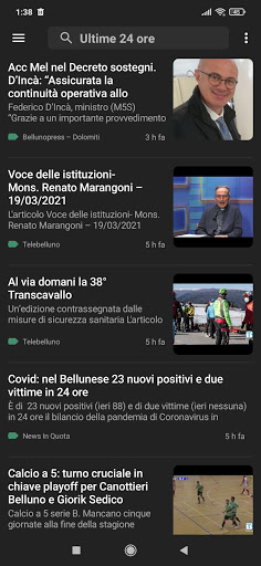 Belluno notizie Screen 3