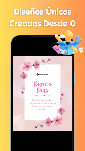 Android application Frases de Buenos Días screenshort