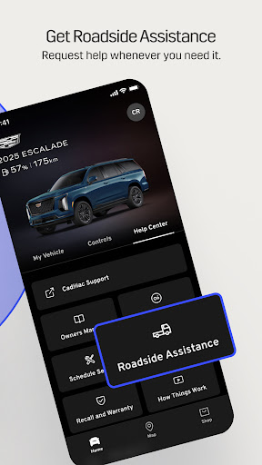 Screenshot of myCadillac