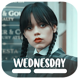 Wednesday Addams Wallpaper HD icon