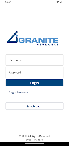 Android application Granite Insurance Mobile screenshort