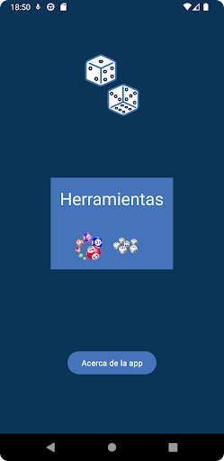 Android application Herramienta de Juegos screenshort