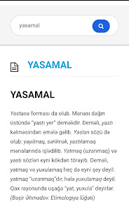 Etimologiya lüğəti - Azerbaycan Etimologiya Lugeti 3.0 APK + Mod (Free purchase) for Android