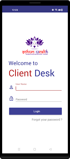 Android application Soham Wealth screenshort