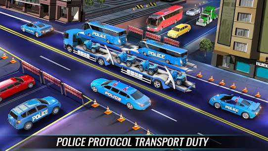 US Police ATV Transport Games 5