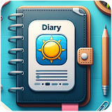 Daily Diary - Diary with Lock icon