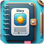 Daily Diary - Diary with Lock