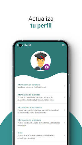 Dawere Educación Formal Online Screen 2