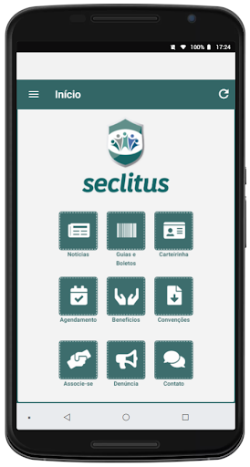 Android application SECLITUS screenshort