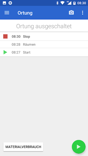 Android application ICM5 für MR screenshort