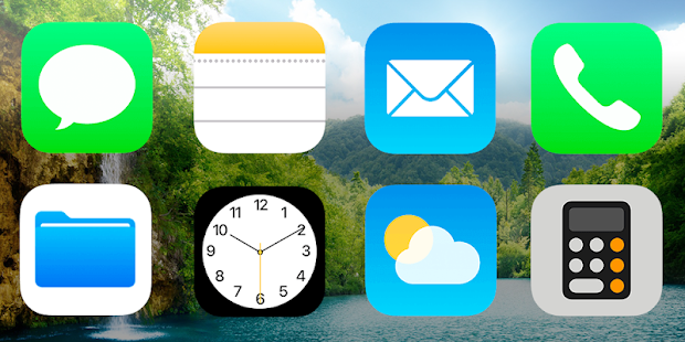 iOS 14 - Schermafbeelding Icon Pack