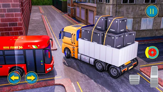 سائق شاحنة - لعبة شاحنة