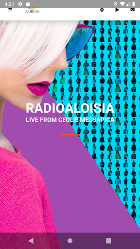 Android application Radio Aloisia screenshort