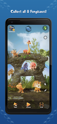 Android application Fungisaurs ARise screenshort
