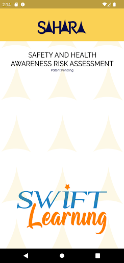 Android application SAHARA screenshort