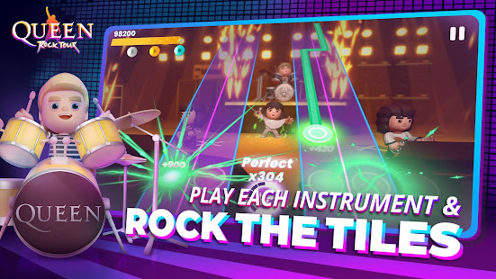 Queen: Rock Tour - The Official Rhythm Game 1.1.6 APK screenshots 3