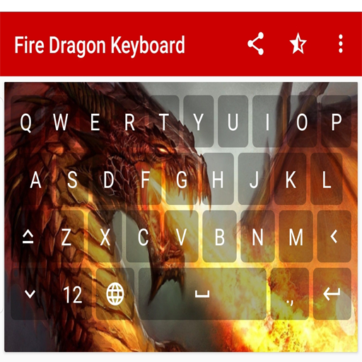 Fire Dragon Keyboard Theme Download on Windows